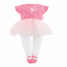 Load image into Gallery viewer, Pink Ballerina Outfit (30 cm doll)
