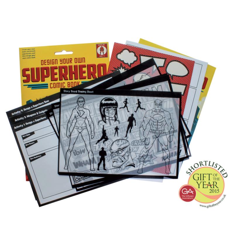 Design Your Own Super Hero Comic Book