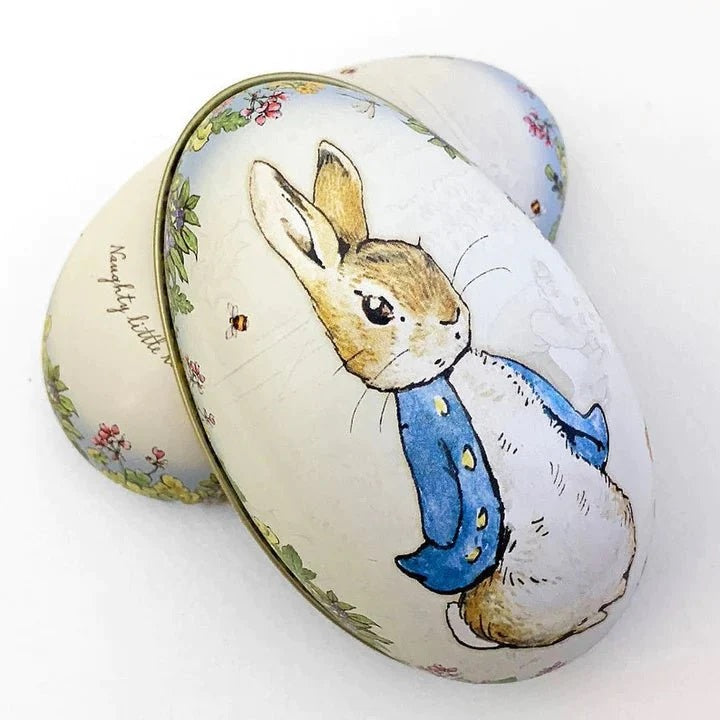 Peter Rabbit Easter Egg Tin.