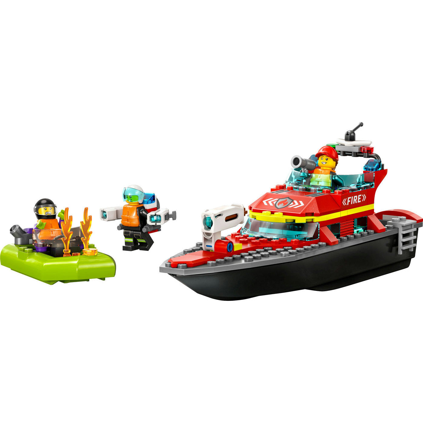 Fire Rescue Boat - LEGO City
