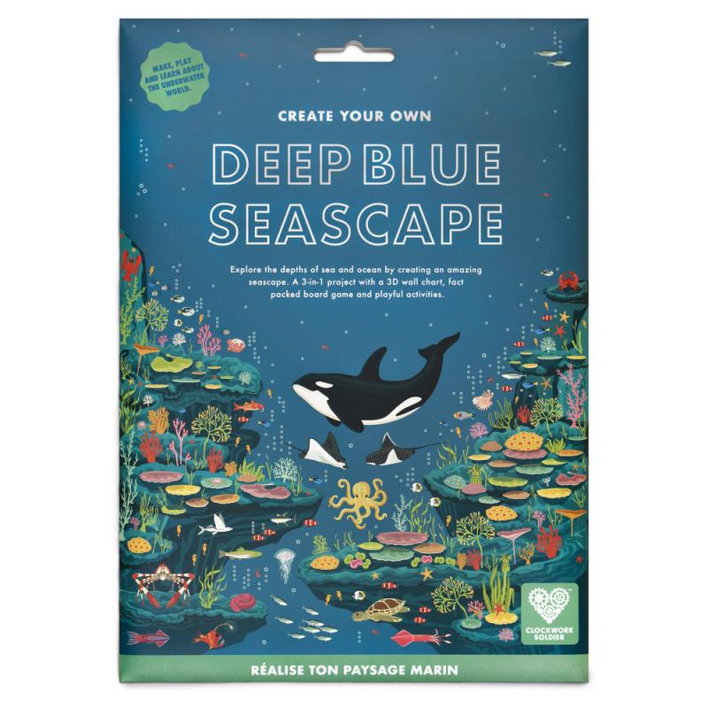 Deep Blue Seascape