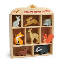 Load image into Gallery viewer, 8 Woodland Animals &amp; Shelf
