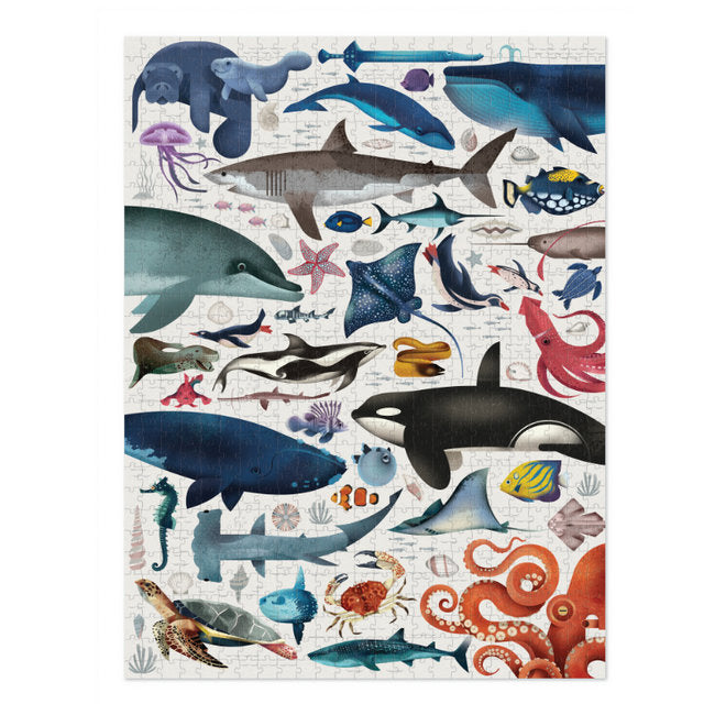 World of Ocean Animals - 750-pc