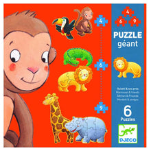 Load image into Gallery viewer, Marmoset &amp; His Friends First Puzzle.
