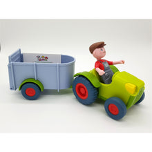Load image into Gallery viewer, Little Friends Tractor &amp; Trailer
