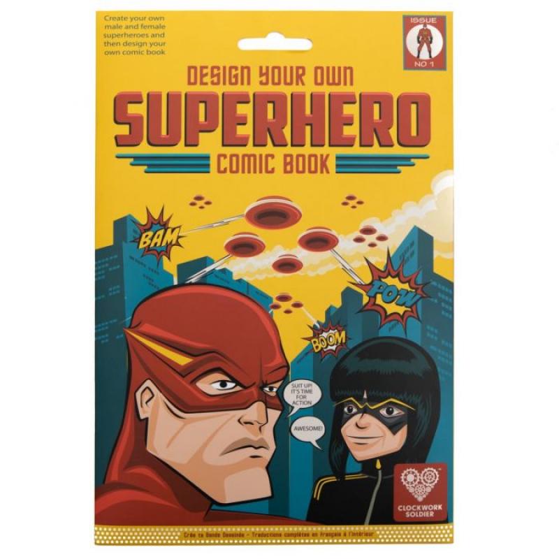 Design Your Own Super Hero Comic Book
