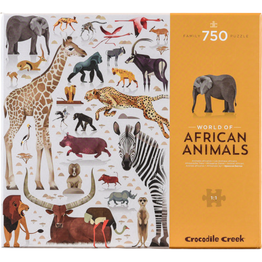World of African Animals - 750-pc