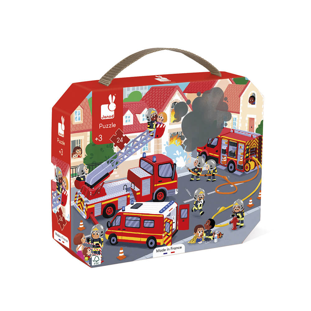 Fire Fighters Rescue 24 Piece Puzzle