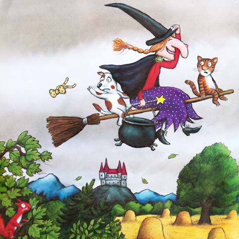 Room On The Broom Board Book - Julia Donaldson