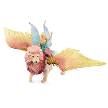 Load image into Gallery viewer, Fairy In Flight On Winged Lion
