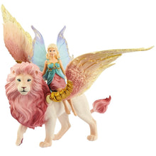 Load image into Gallery viewer, Fairy In Flight On Winged Lion

