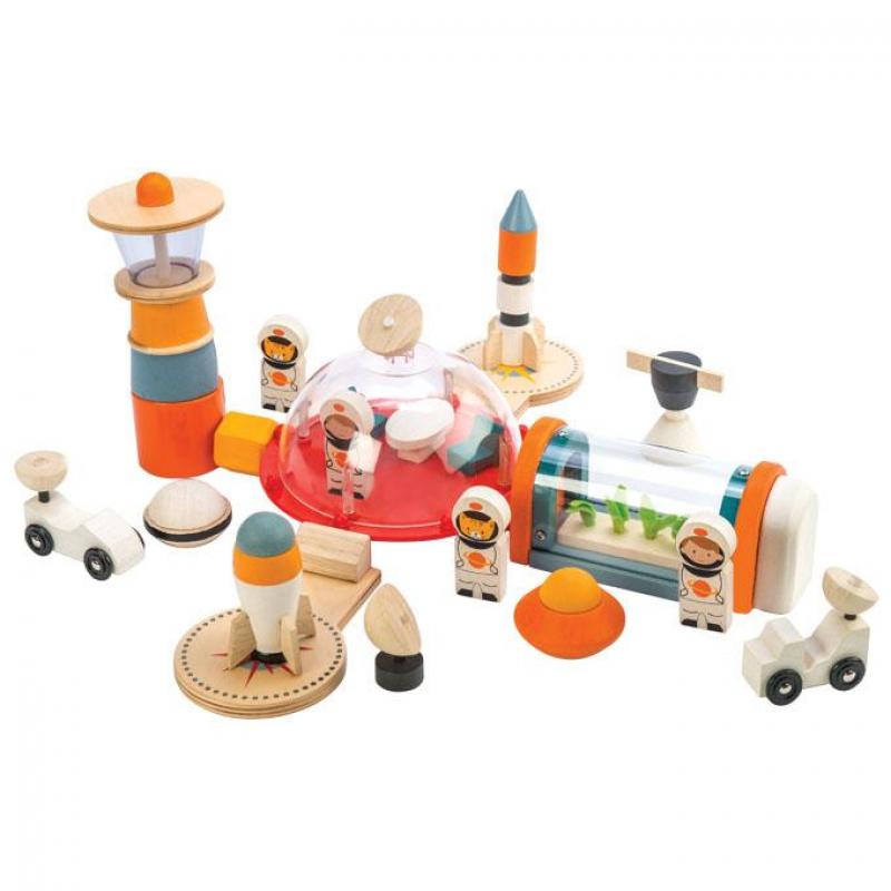 Life On Mars Wooden Space Playset.
