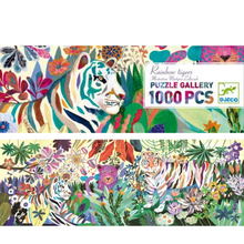 Load image into Gallery viewer, Rainbow Tigers 1000 Piece Jigsaw Puzzle
