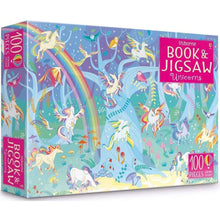 Load image into Gallery viewer, Usborne Book and Jigsaw - Unicorns
