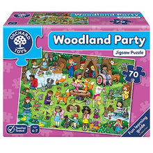 Load image into Gallery viewer, Woodland Party 70 Piece Jigsaw Puzzle
